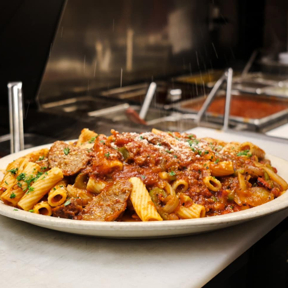 Salvatori's catering dish — Salvatori's Catering Fort Wayne